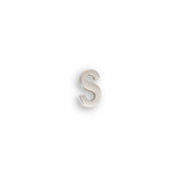 LETTER INITIAL CHARM SILVER