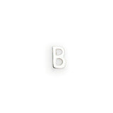 LETTER INITIAL CHARM SILVER