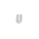 LETTER INITIAL CHARM SILVER