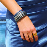 BUDHA GIRL BANGLES-SET OF 6-CAIRNS