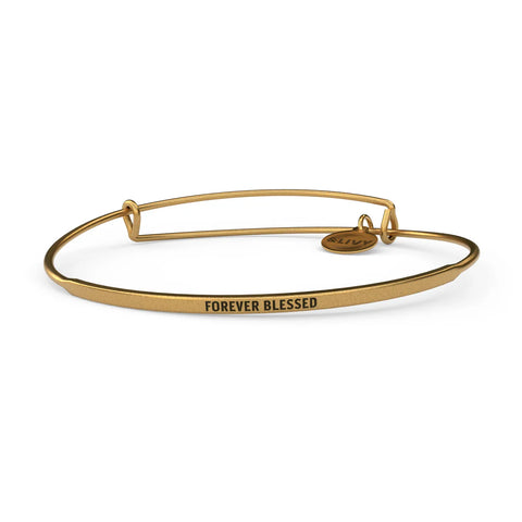 BRACELET -POSY WIRE-FOREVER BLESSED GOLD