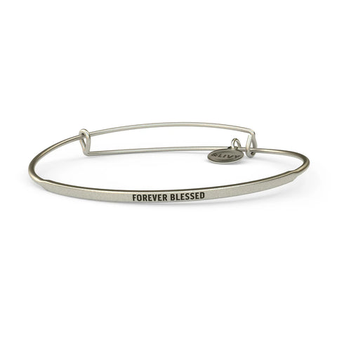 BRACELET -POSY WIRE-FOREVER BLESSED SILVER