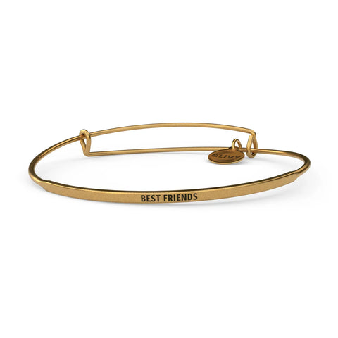 BRAC-POSY WIRE-BEST FRIENDS GOLD