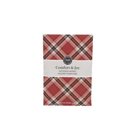 SACHETS PLAID COMFORT & JOY