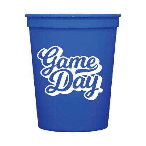 GAME DAY CUPS-BLUE