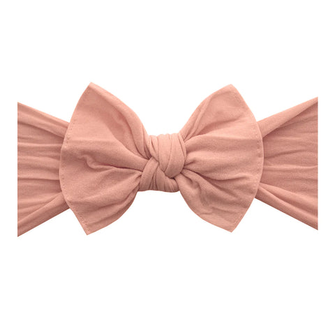 KNOT SOLID HEADBAND-ROSE GOLD