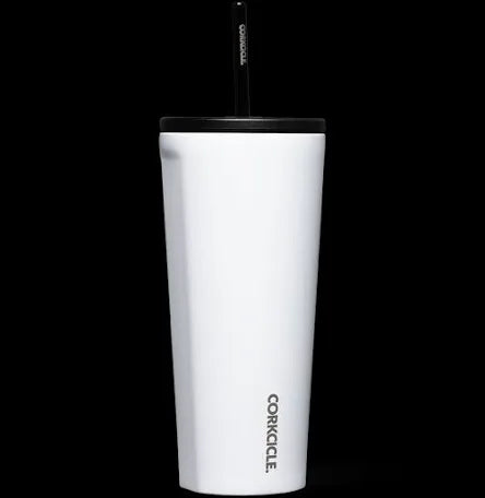 COLD-CUP-24OZ GLOSS WHITE