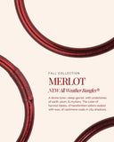 BUDHGIRL BANGLE SET/6-MERLOT