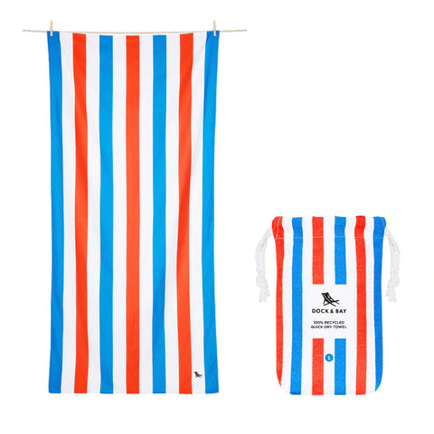 QUICK DRY TOWEL-POOLSIDE PARTIES-EXTRA LG