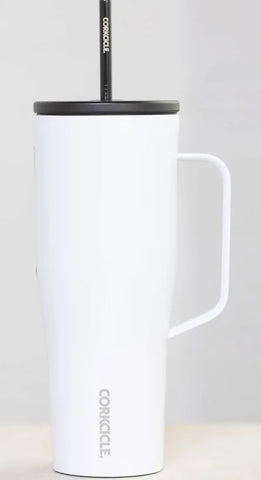 30OZ COLD CUP XL-GLOSS WHITE