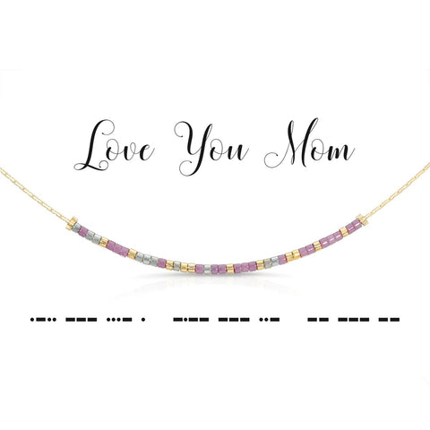 NECKLACE-LOVE YOU MOM
