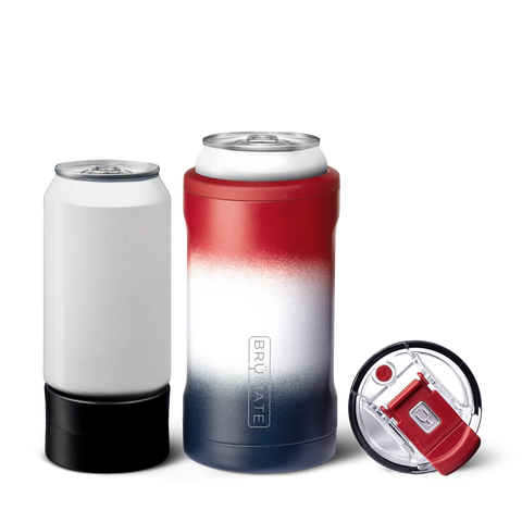 HOPSULATOR TRIO 3IN1 CAN-COOLER RED, WHITE & BRU
