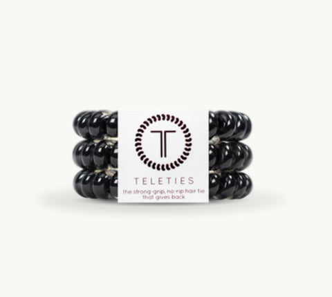 TELETIES LARGE-JET BLACK