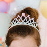 TIARA HEADBAND-PASTEL RAINBOW