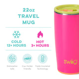 SWIG 22OZ TRAVEL MUG-TUTTI FRUTTI