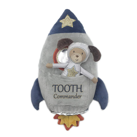 TOOTH FAIRY PILLOW-TOOTH COMMANDER SPACESHIP