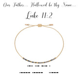 DOT & DASH BRACELET-LUKE 11:2