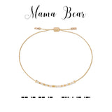 DOT & DASH BRACELET- MAMA BEAR