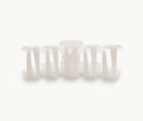 TELETIES CLASSIC HAIR CLIP LARGE-COCONUT WHITE