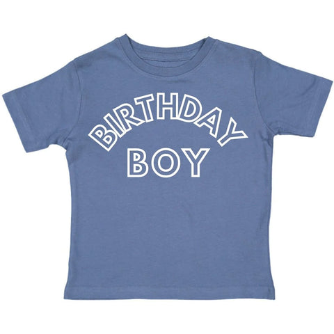 T-SHIRT-S/S BIRTHDAY BOY INDIGO