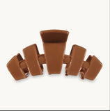 TELETIES HAIR CLIP LARGE-CARAMEL