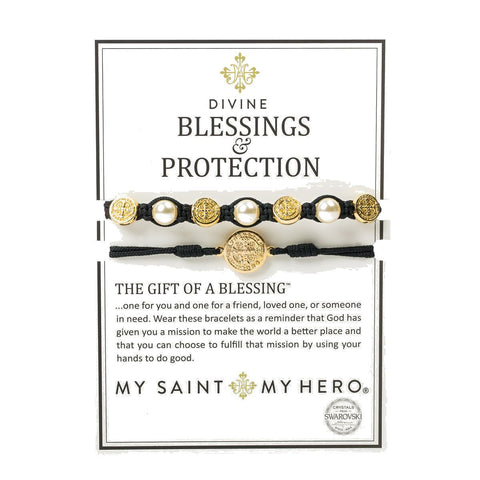 DIVINE BLESSINGS/PROTECTION-BLACK/GOLD