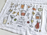 TOWEL-GET IN THE SPIRIT COCKTAIL