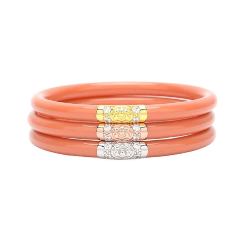 BUDHAGIRL BANGLES-SET OF 3-THAI TEA