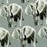 SWADDLE BLANKET-GREY ELEPHANT