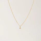 NECK-GOLD SINCERELY YOURS INITIAL