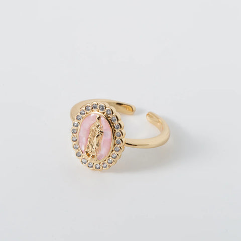 RING-HOLY MARY PINK