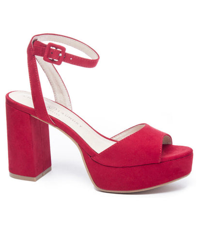 THERESA-FOOTWEAR-LOLLIPOP RED