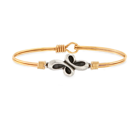 ETERNAL CROSS BRASS BANGLE