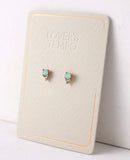 EAR-DOLCE STUDS-PACIFIC OPAL