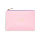 COLOR POP PERFECT POUCH      •HEY BEAUTIFUL•-PINK/LILAC