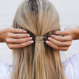 PURAVIDA HAIR-WAVE BARRETTE SILVER