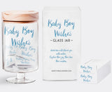 GLASS JAR-BABY BOY WISHES