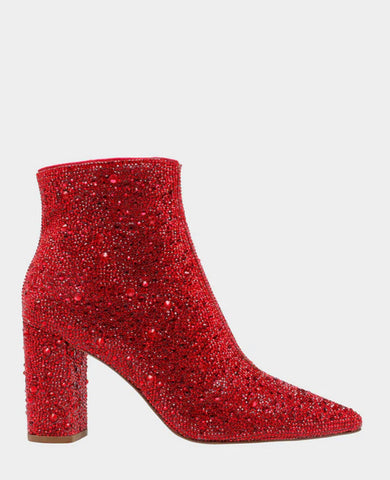 CADY-FOOTWEAR-RED •by Betsey Johnson