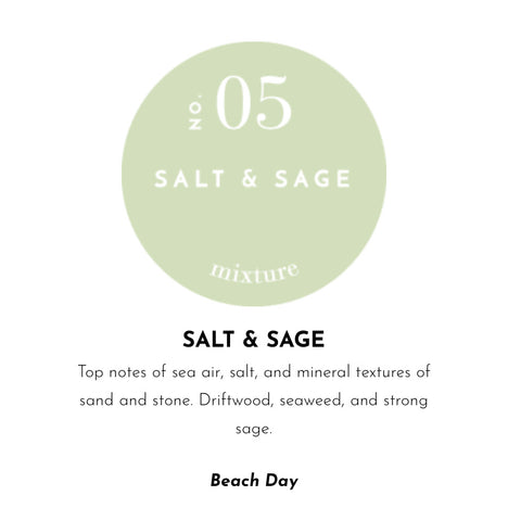 SHEA BAR SOAP-NO 05 SALT & SAGE