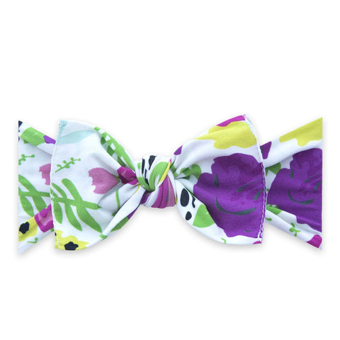 PRINTED HEADBAND-WHITE POP FLORAL