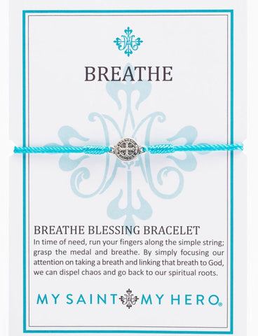 BREATHE- BRACELET -SILVER WITH TURQUOISE