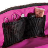 VACATIONER  MAKEUP BAG-NAVY/PINK