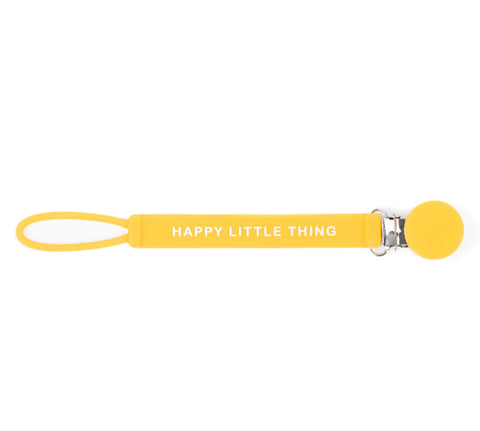 PACIFIER CLIP-HAPPY LITTLE THING