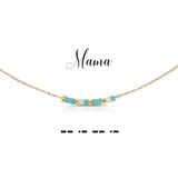 DOT & DASH-NECKLACE MAMA