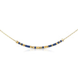 DOT & DASH-NECKLACE NAVY WIFE