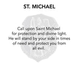 SAINT MICHAEL SILVER BRACELET SMALL