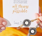 ALL THINGS POSSIBLE BRASS BANGLE
