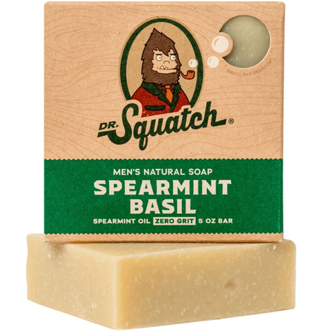 BAR SOAP-SPEARMINT BASIL SCRUB