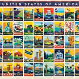 AMERICAN STATES PUZZLES