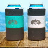 TOADFISH-NON TIPPING CAN COOLER -TEAL